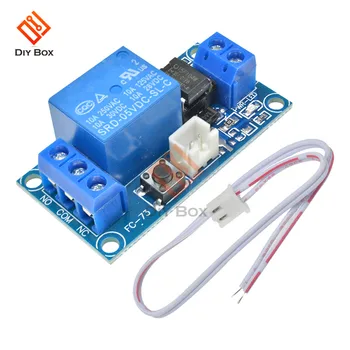 

DC 5V 12V 24V 1-Channel Latching Relay Module with Touch Bistable Switch MCU Control One Channel Relay