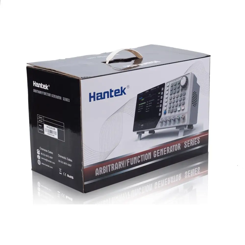 Hantek HDG2062B 2 канала 250MSa/s 60 МГц DDS генератор сигналов с функцией произвольной формы генератор