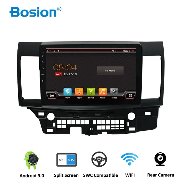 $US $227.85 Bosion Android 9.0 Car Radio for Mitsubishi lancer 10 inch Octa Core wifi Bluetooth video audio Mul
