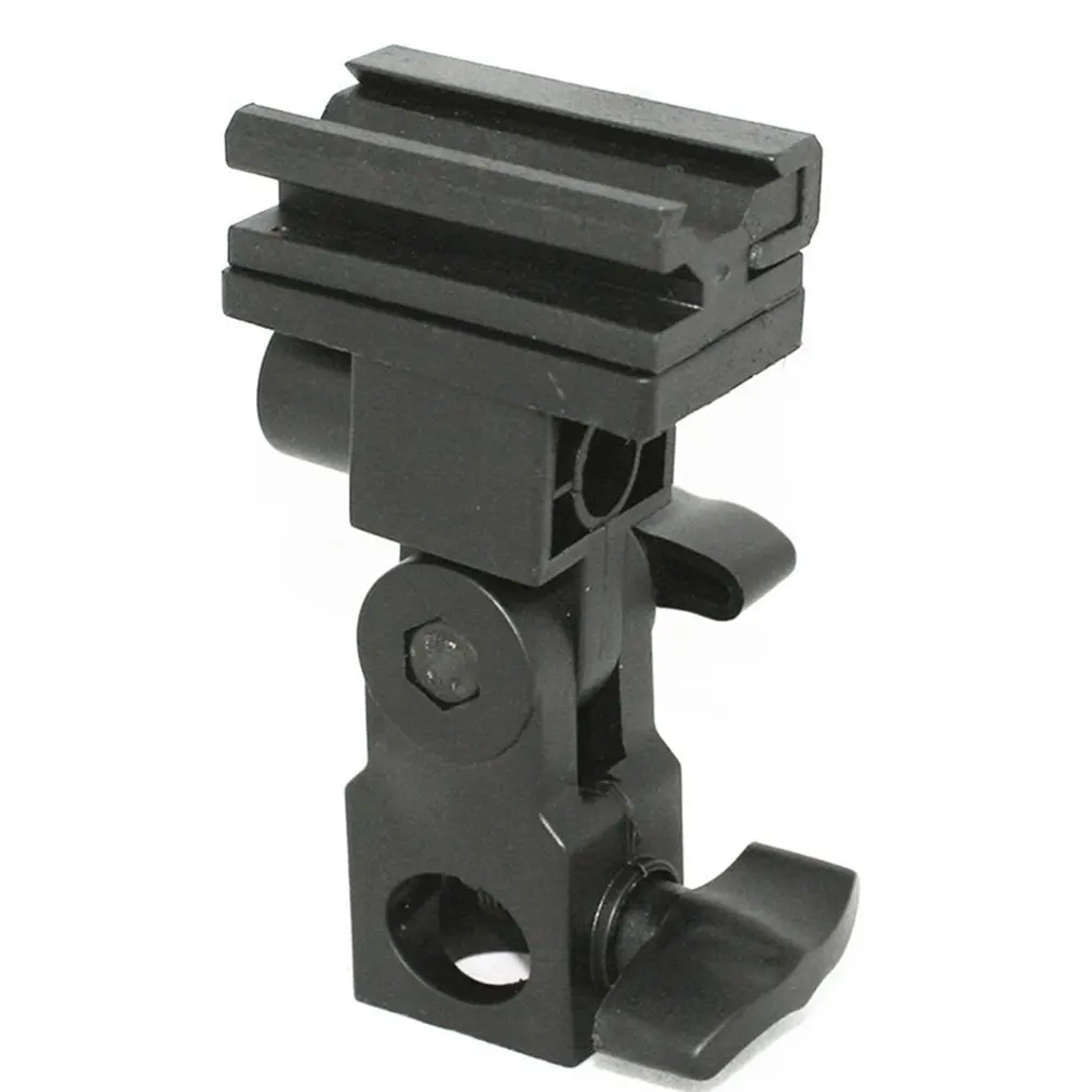 Flash Hot Shoe Speedlite Umbrella Mount Holder Swivel for Light Stand Flash Bracket B For Trigger Hot-Shoe Flash