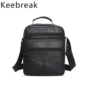 

GenuineLeather Bag Men Single Shoulder Bags Crossbody Messenger Cross Body Buisness Sholder Mens Small For Man Sacoche Homme
