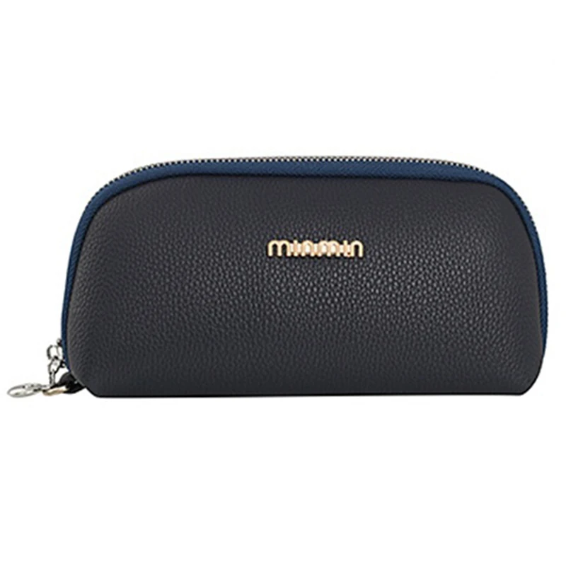 

Famous Brand Wristband Women Long Wallet Large Capacity Female Purse Lady Purses Phone Pocket Card Holder Clutch Bag Navy Blue