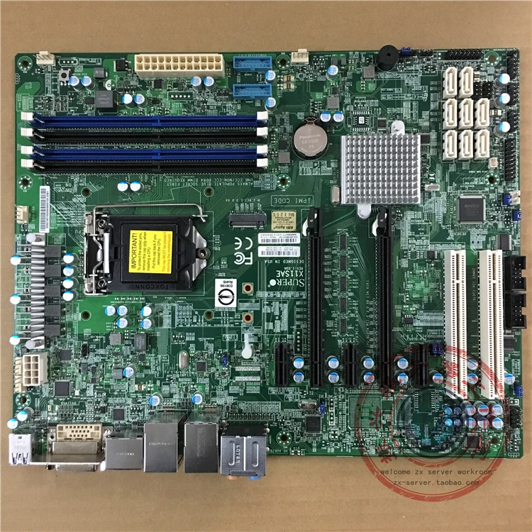 Материнская плата X11SAE C236 chip LGA1151 E3-1200V5/V6 | Мобильные телефоны и