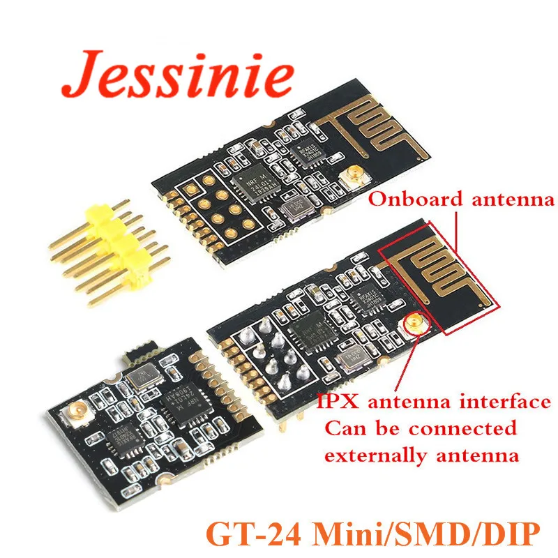 NRF24L01+ 2.4G Modulo Di Trasmissione Dati Wireless GT-24 2.4GHz