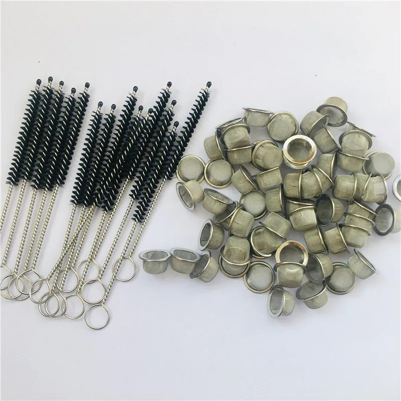 Stainless Steel Metal Screen filters Smoke Accessories about 0.5 inches for Crystal Quartz Smoking pipes