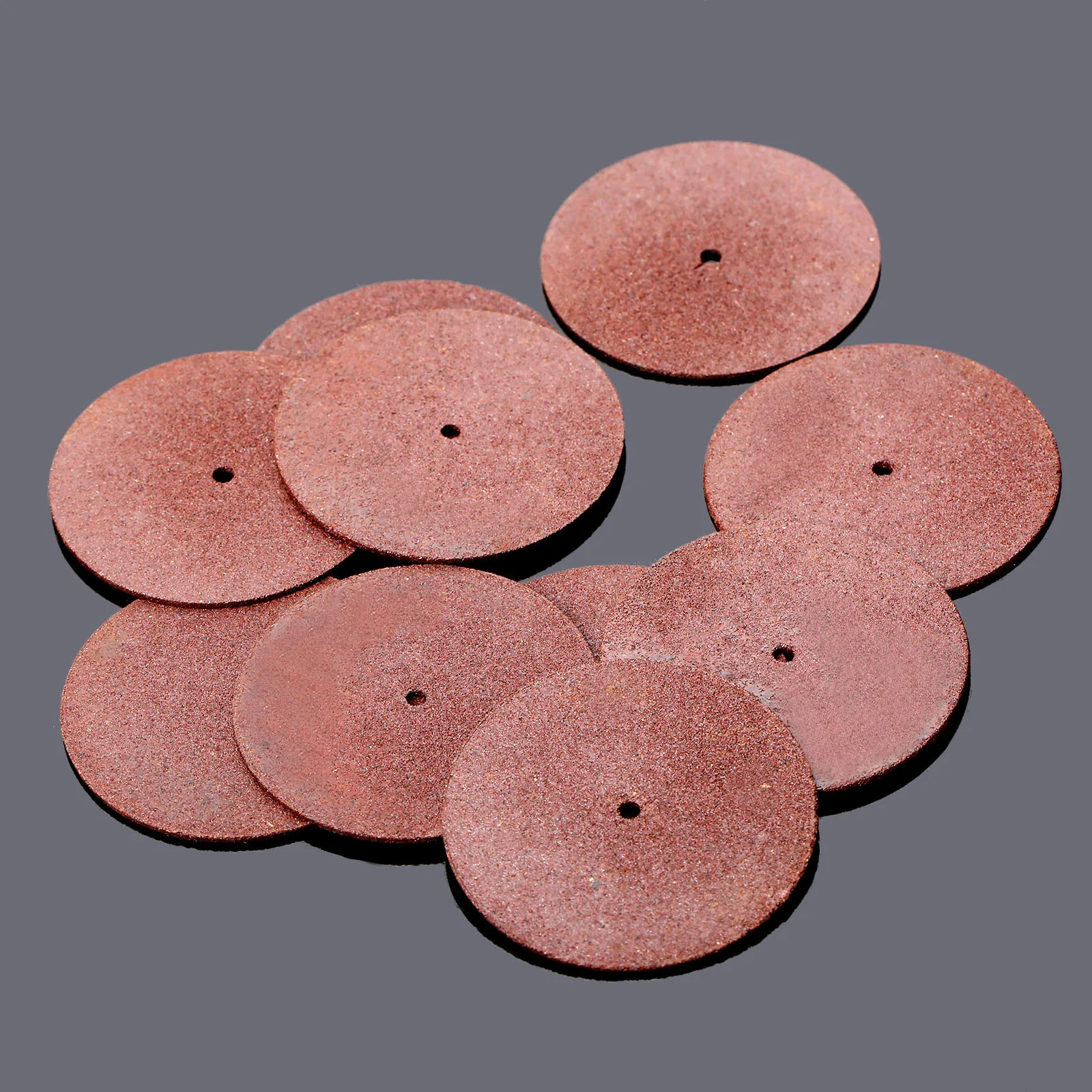 10 шт. 38 мм резиновые режущие диски, шлифовальный круг, мини круговой режущий диск для вращающихся инструментов Dremel