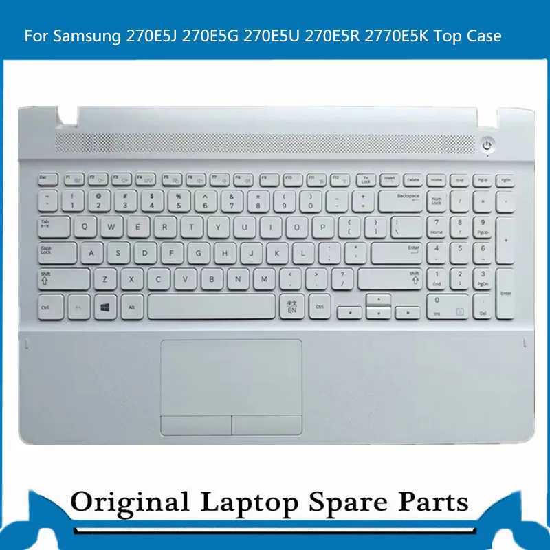 US White Топ чехол для samsung 270E5J 270E5G 270E5U 270E5R 270EK C чехол подставка с клавиатурой трекпад KR US - Цвет: US White