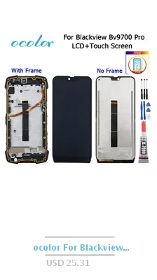 Чехол ocolor для Blackview Bv9700 Pro, чехол для батареи 5,84 '', запасная задняя крышка для Blackview Bv9700 Pro, мобильный телефон