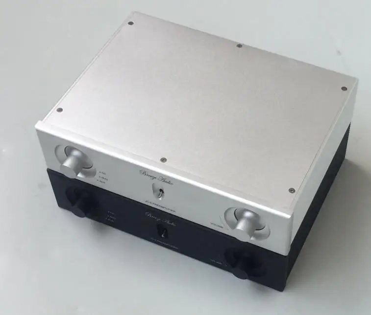 2606A полный Алюминий предусилитель шасси Hi-Fi Мощность усилитель коробка 260X62X190MM |