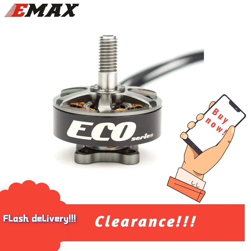 Распродажа официальный Emax Eco 2207 бесщеточный двигатель кв для FPV дрона