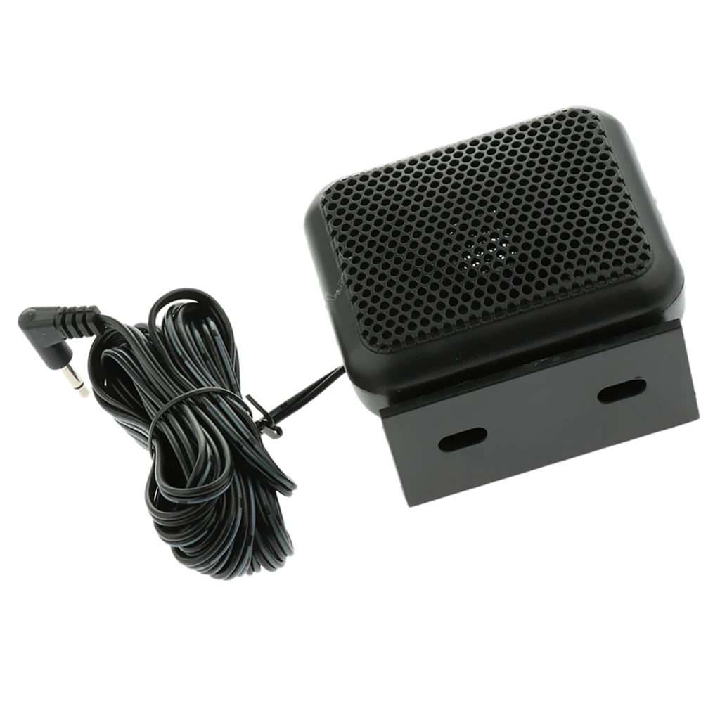 Mini Car Auto Mounted Radio Loudspeaker, 3.5mm Plug Car Radio Speaker for TYT TH-7800 / TH-9800