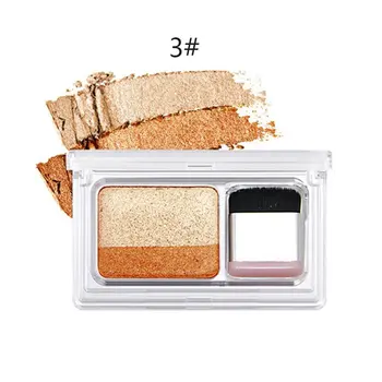 

Lazy Double Color Eye Shadow Double Gradation Eye Shadow Long Lasting Matte Eyeshadow