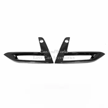 

Front Rear Fog Light Frame Cover Fog Lamp Panel Trims Carbon Fibre Decoration For Nissan Sylphy 2019 2020 Car-Styling Accessory