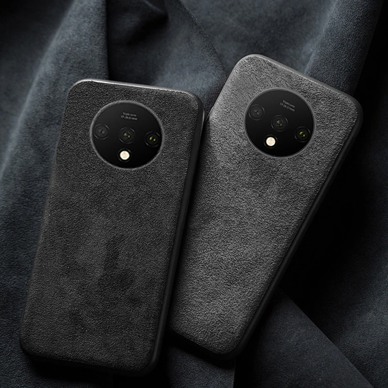 Чехол для Oneplus 7T Pro из натуральной воловьей кожи и замши чехол телефона 8 7 6 6T 360