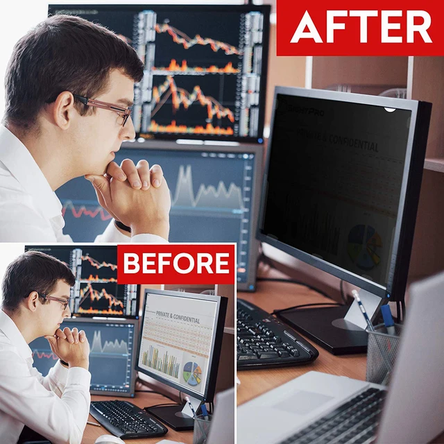 프라이버시를 보호하고 눈부심을 차단하는 14인치 노트북 필터