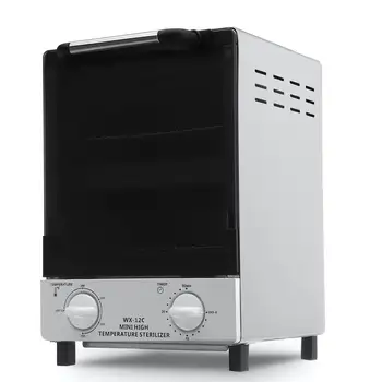 

Double Deck Heat Sterilizer Disinfection Cabinet Nail Manicure Tools Dry Autoclave Salon Equipment Sterilization Cleaner 1000W