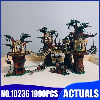 

In Stock 05047 Star Plan Wars Ewok Village Building Blocks Toys Bricks for Children Compatible With lEGOED 10236 Christmas Gift