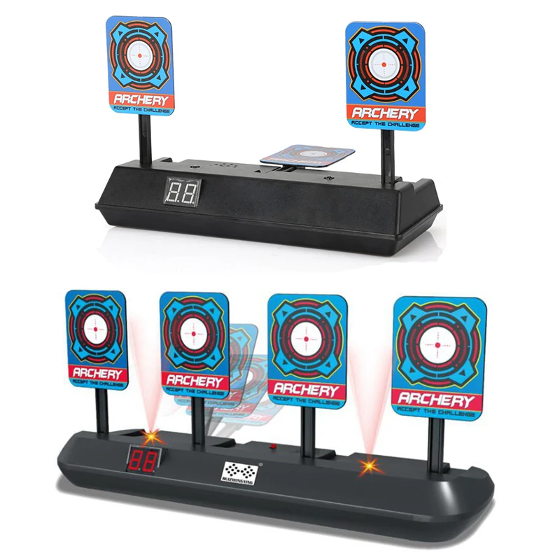 Airsoft Archery Practice Digtal Target Self Resetting Electric Shooting