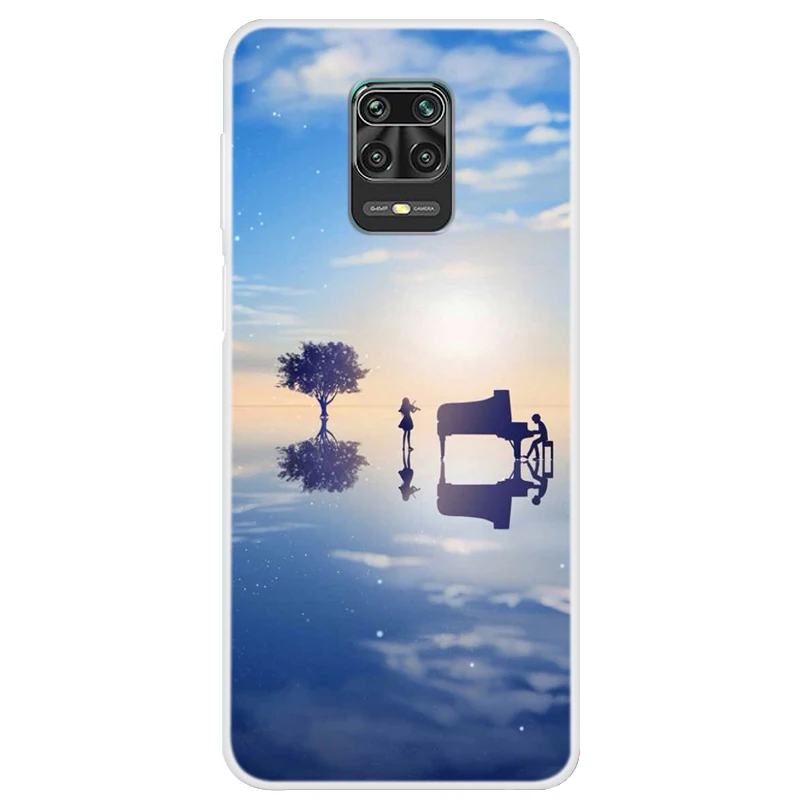 Dành Cho Xiaomi Redmi Note 9 Pro Ốp Lưng Hoa Văn Vẽ Mềm TPU Ốp Lưng Điện Thoại Trường Hợp Cho Xiaomi Redmi Note 9S Note9 9Pro Bao phone cases for xiaomi Cases For Xiaomi