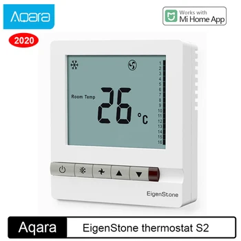 

Aqara thermostat S2 EigenStone smart Air conditioner temperature control LCD fan coil switch controller for xiaomi app mi home