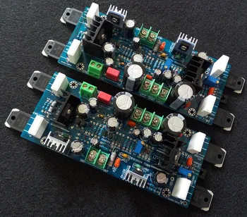 

KSA50 KRELL Circuit HiFi fever Class AB 150W+150W 2SA1943 2SC5200 / NJW0281 NJW0302 mirror symmetrical design amplifier board