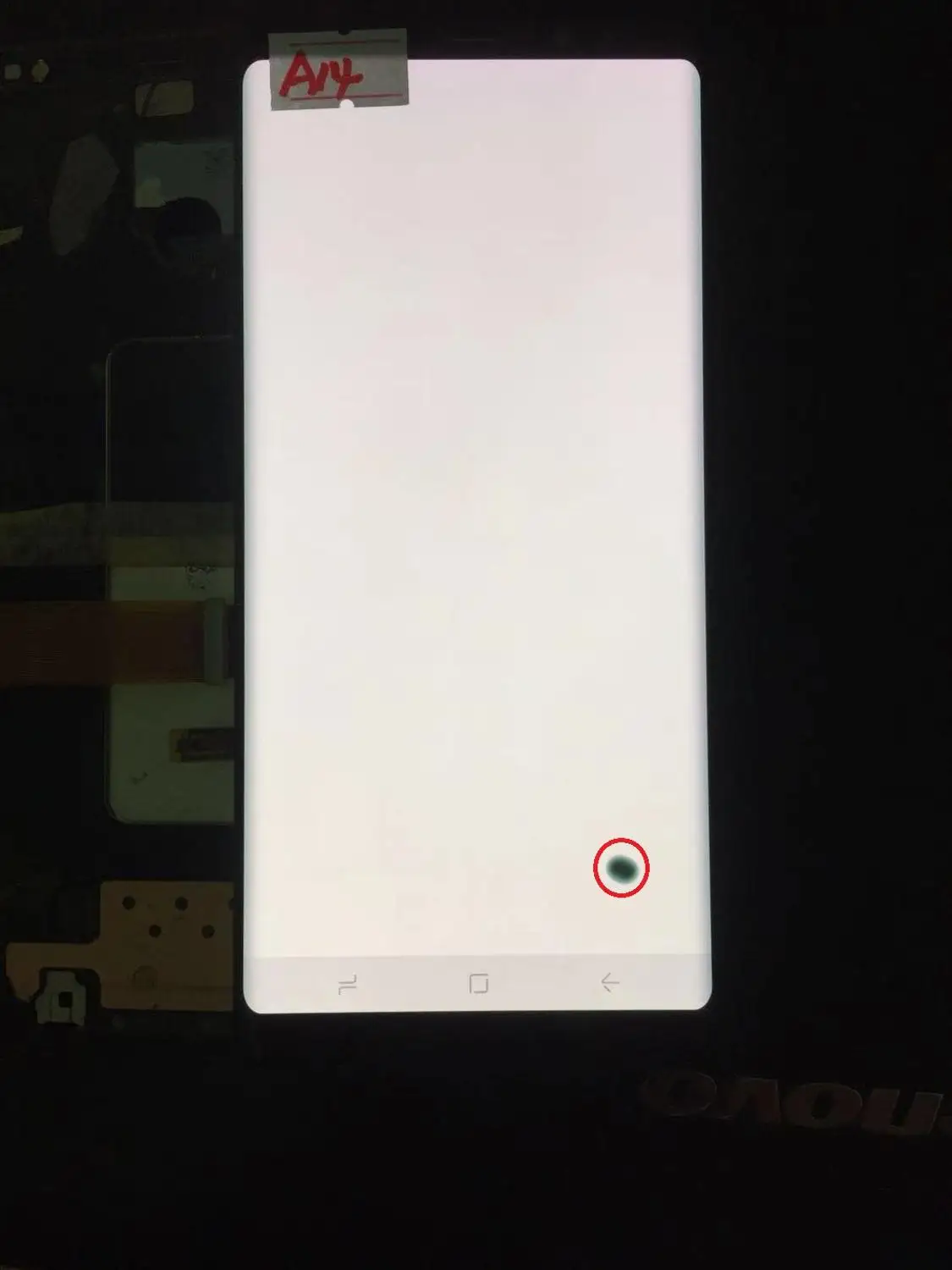 AMOLED lcd для SAMSUNG Galaxy дисплей NOTE8 lcd N950U N950A N950F кодирующий преобразователь сенсорного экрана в сборе с черной точкой - Цвет: NO.A14