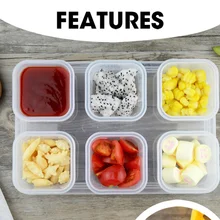 SOLEDI 26 см* 12 см* 7 см экологичный держатель для хранения, аксессуары для дома, микроволновая печь, коробка для хранения здоровых продуктов, Открытый органайзер