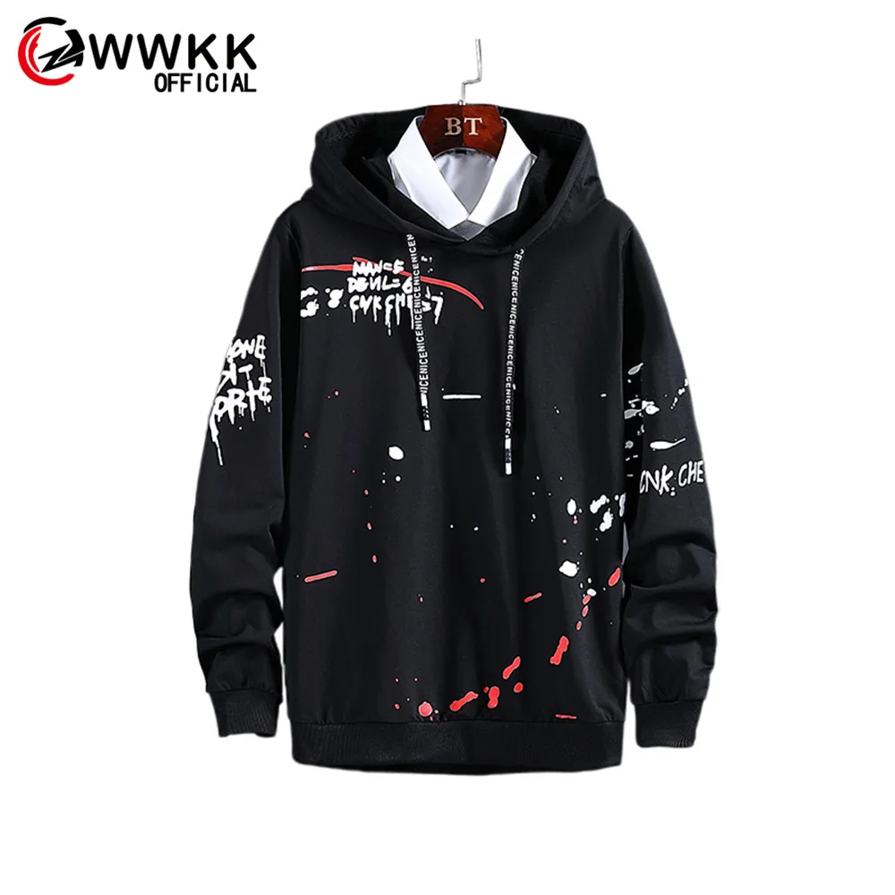 WWKK хип-хоп стиль Мужская Новая Осенняя мода с буквенным принтом Свободное длинное пальто традиционная культура Мужская дышащая удобная тол... WWKK хип-хоп стиль Мужская Новая Осенняя мода с буквенным принтом Свободное длинное пальто традиционная культура Мужская дышащая удобная тол...