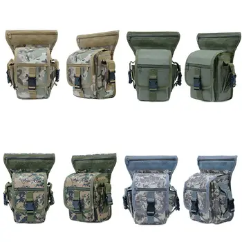 

Outdoor Military Tactical Bag Waterproof 600D Oxford Molle Camouflage Camping Hiking Sports Pouch Hip Waist Pack Bag 6 Colors