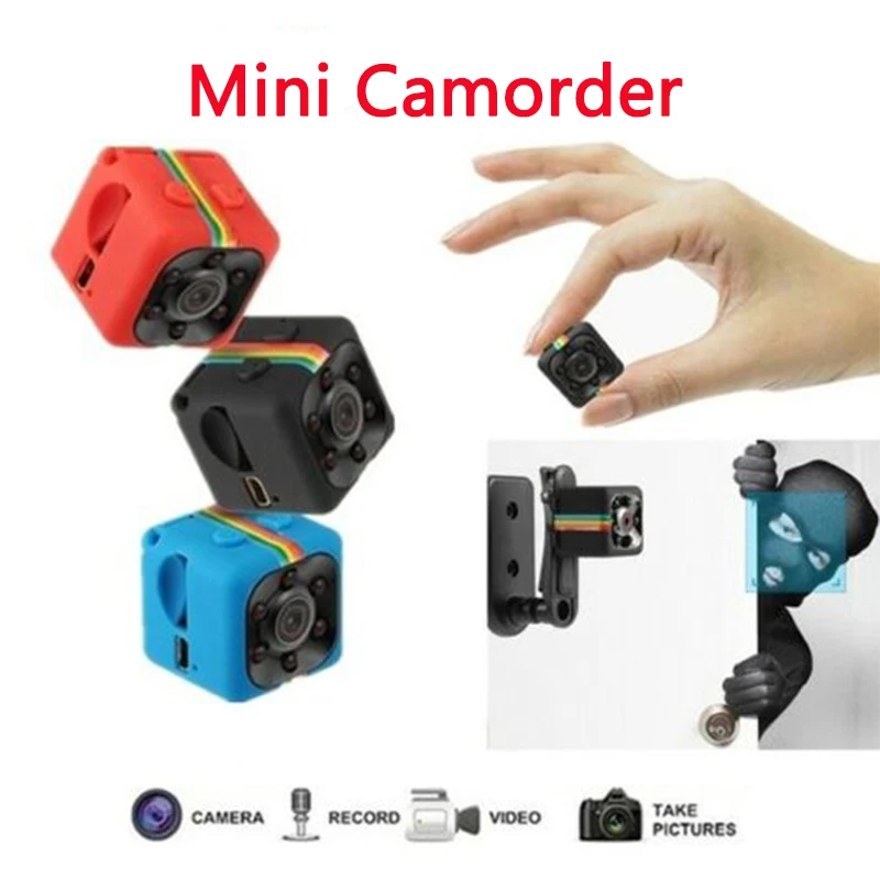 

SQ11 Mini Camera HD 1080P/480P Sensor Night Vision Camcorder DVR Micro Camera Sport DV Video Small Camera Body Cam SQ Kamera