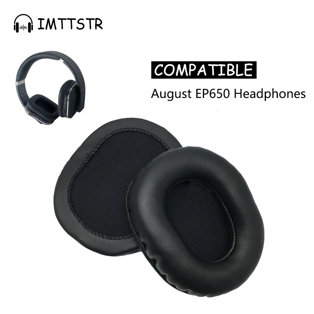 Ear Pads for August EP650 Wireless Bluetooth Headphones Cushion Cover Earpads Earmuff Replacement Cups
