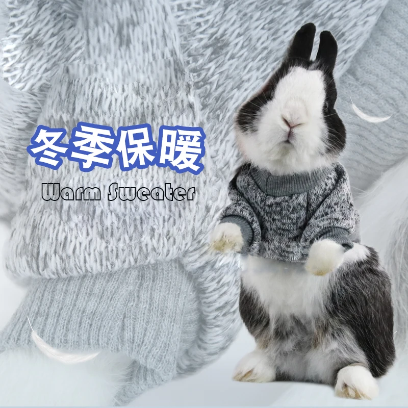 Rabbit Costumes Bunny Outing Dress Up Accessories Lop-eared Rabbit Clothes Small And Medium-sized Pet Autumn And Winter Supplies