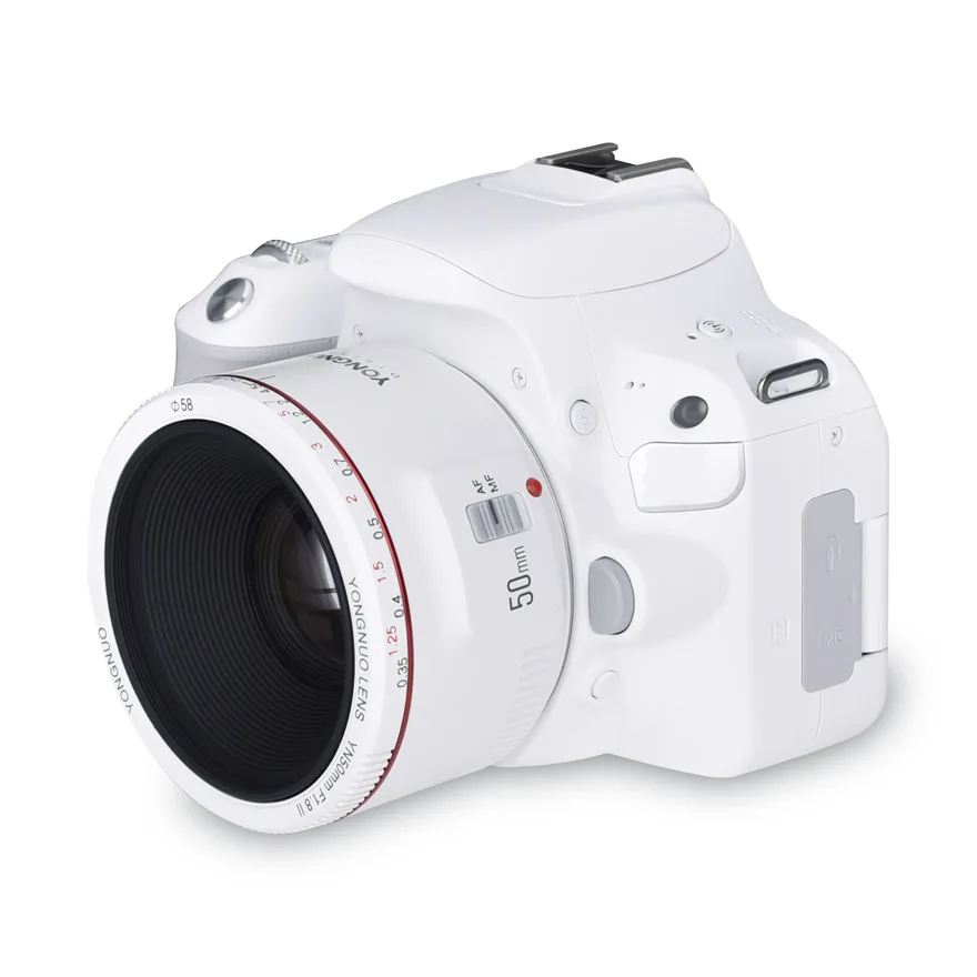 YONGNUO YN EF 50 мм f/1,8 AF объектив апертура Автофокус YN 50 мм f1.8 YN 50 мм F1.8 II объектив для Canon EOS 600D 700D 750D DSLR камер
