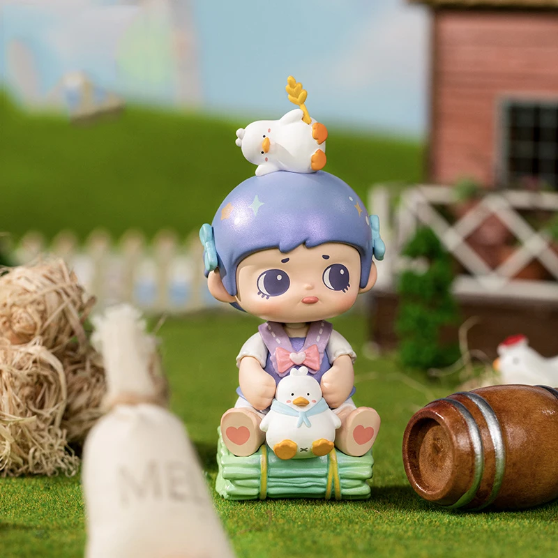 Blind Random Box Toys Rolife Yoola Pastoral Farm Time Anime PVC Figure Bag Surprise Figurine Doll For Gift Collection 12Pcs/Set |