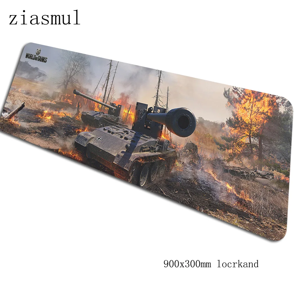World of tanks коврик для мыши 90x30 см компьютерный коврик для мыши большой padmouse подарок на Хэллоуин Коврик Для Мыши Эргономичный гаджет офисные настольные коврики - Цвет: Size 900x300x2mm
