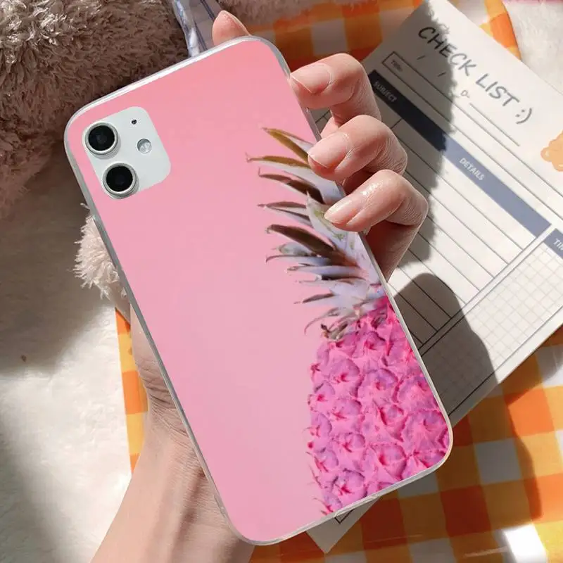Motirunner красочный ананас мягкий чехол для телефона Iphone 5 6 7 8 11 Plus XR X XS MAX SE2020 IPhone 11PRO