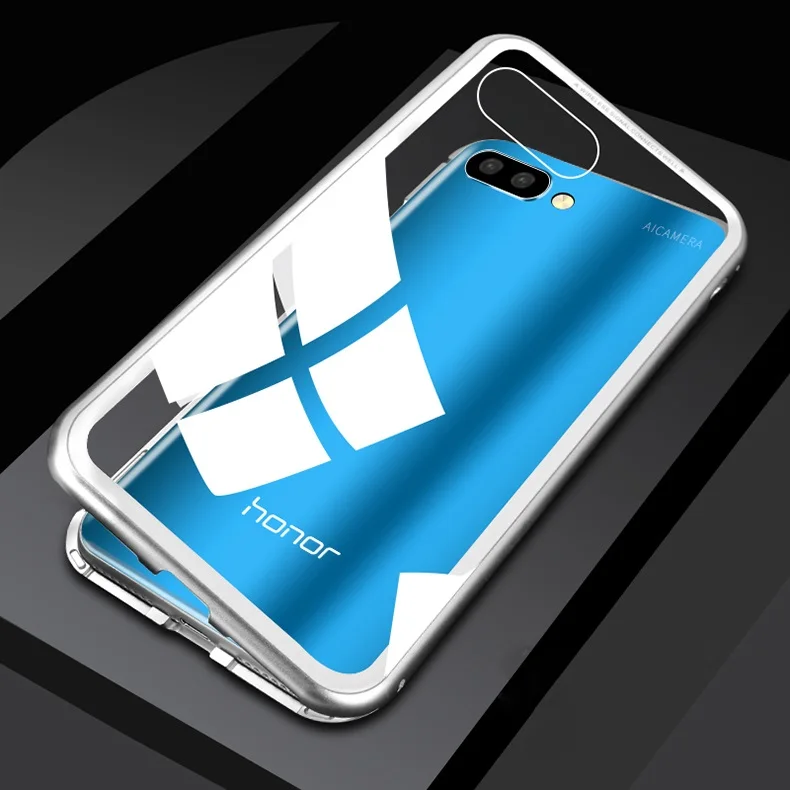 Адсорбционный металлический магнитный чехол для huawei P30 20 lite pro P smart mate 20X30 lite 10 20 Honor 8X 9X nova 3 3i Магнитный чехол