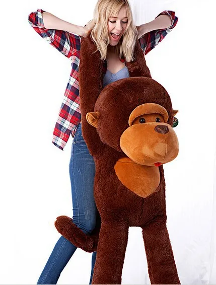 

Gorilla Plush Toys Big Mouth Monkey Large Size Doll Valentine's Day Women's Birthday Gift