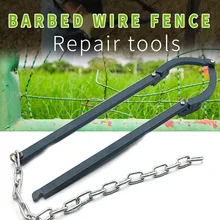 Outil de réparation de clôture à fil, rambarde à chaîne extérieure, traction à main pour ferme domestique, jardin robuste, fixation de garde corps de jardin