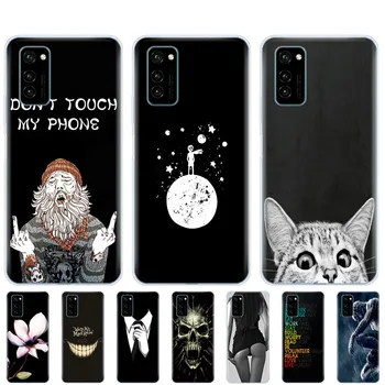 

case for Huawei Honor View 30 V30 Case coque Funda Soft Silicon Cover For Honor View 30 PRO V30 PRO bumper Protective black