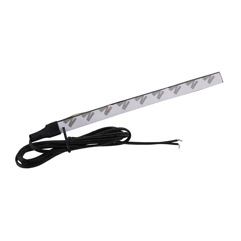 Partsam светодиодный светильник полоска 2X 6 LED Черный третий тормозной для мотоцикла