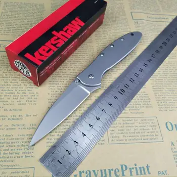 

Kershaw 1660 folding pocket outdoor camping hunting knife 8CR13MOV blade steel handle Tactical Survival Utility knives EDC tools