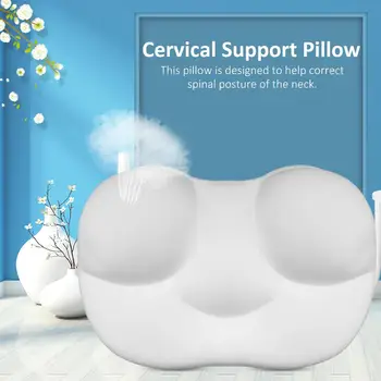 

Cervical Support Memory Foam Pillow For Sleeping Orthopedic Contour Pillow For Neck Pain Side Sleepers Back And Stomach Sleepers