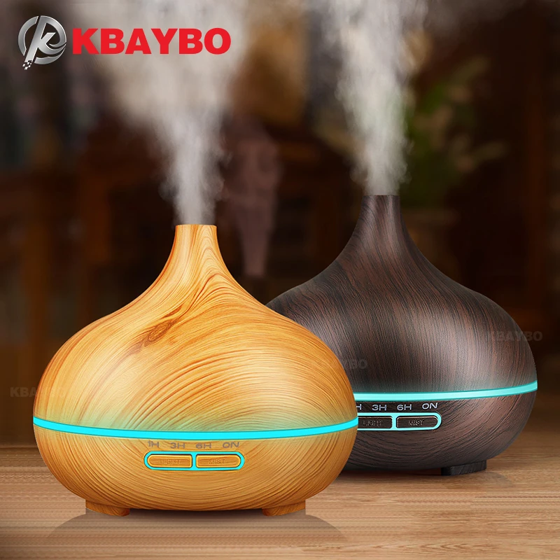 Günstige 300ml Luftbefeuchter Ätherisches Öl Diffusor Aroma Lampe Aromatherapie Elektrische Aroma Diffuser Nebel hersteller für Home Holz