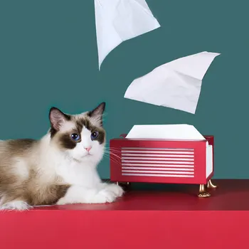 

Multi Functional Cat Claw Cute Tissue Box Durable Roll Paper Case Napkin Box Container Home Table Storage Organizer Items