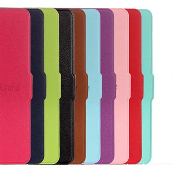 

PU Leather Case for Amazon Kindle Paperwhite 1/2/3 Smart Protective Shell Case Cover for Kindle Paperwhite 4