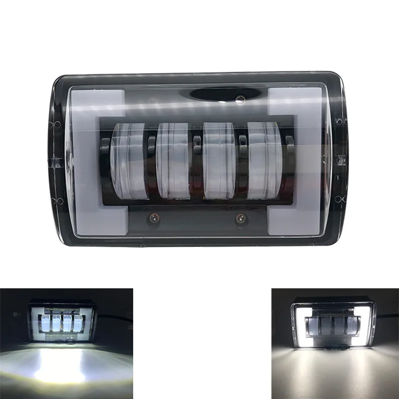 

LED Spotlight 24W DRL LED Work Driving Lights Fog Lamp Offroad 4WD SUV 12V 24V For ATV SUV Truck Excavator Road Roller