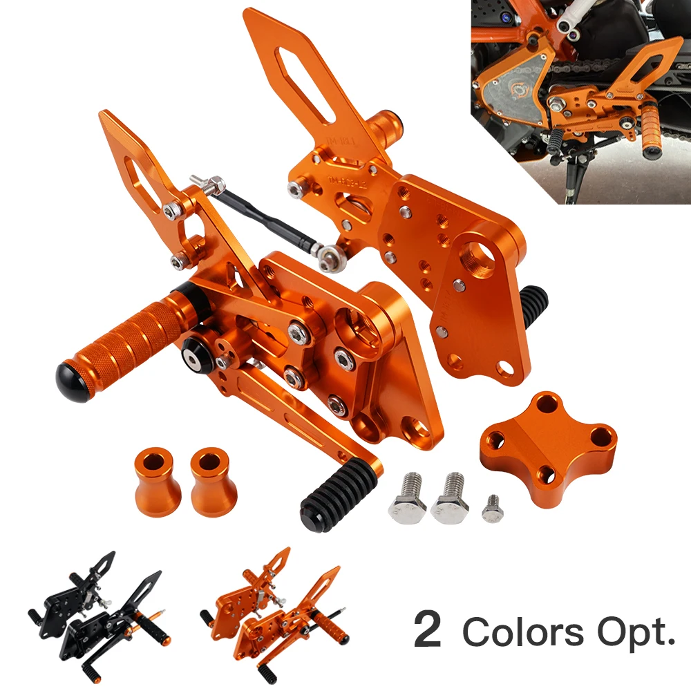 Motorbike Racing Rearset Footrest For Ktm Duke 125 200 250 390 2018
