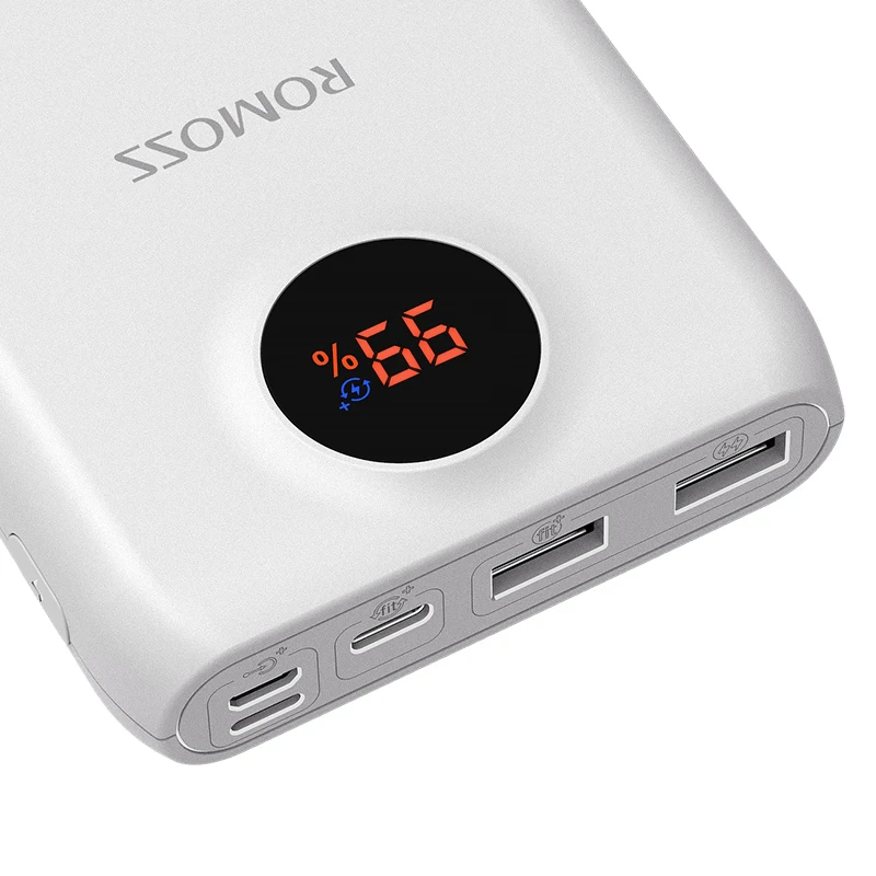 External Battery Romoss SW20 Pro 20000 mAh with indication of charge poverbank [delivery from Russia]