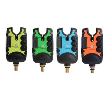 

LED Fishing Bite Alarm Water Resistant Adjustable Tone Volume Sensitivity Sound Alert Fishing Alarm Indicator Carp Fishing Tools